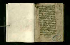 Processionale S.O. Praedicatorum; I. Officium defunctorum; II. Liturgia Wielkiego Tygodnia