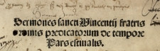 Sermones de tempore et de sanctis. [P. 2]