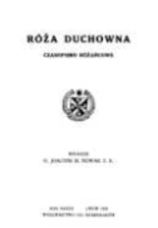 Róża Duchowna - R. 37 (1938) n. 1-12
