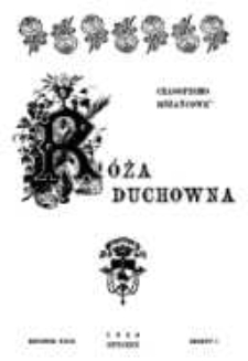 Róża Duchowna - R. 29 (1930) n. 1-12