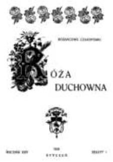 Róża Duchowna - R. 25 (1926) n. 1-12