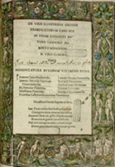 De Viris illustribus Ordinis Praedicatorum libri sex in unum congesti