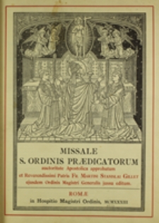 Missale S. Ordinis Praedicatorum