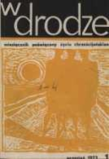 W drodze - R.1 (1973) nr 1