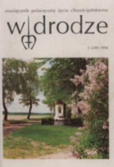 W drodze - R. 22 (1994) nr 5