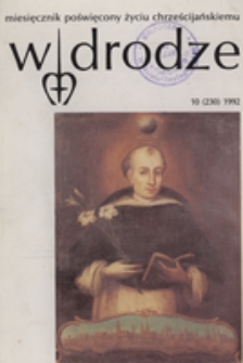 W drodze - R. 20 (1992) nr 10