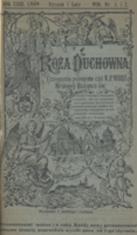 Róża Duchowna - R. 23 (1920) n. 1-12